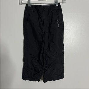 Columbia Snow Pants Toddler Boys Solid Black Size 4T